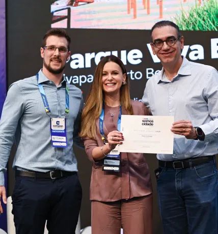 Vivapark Porto Belo conquista prêmio de abrangência nacional no Somos Cidade 2026, na categoria Paisagem Urbana